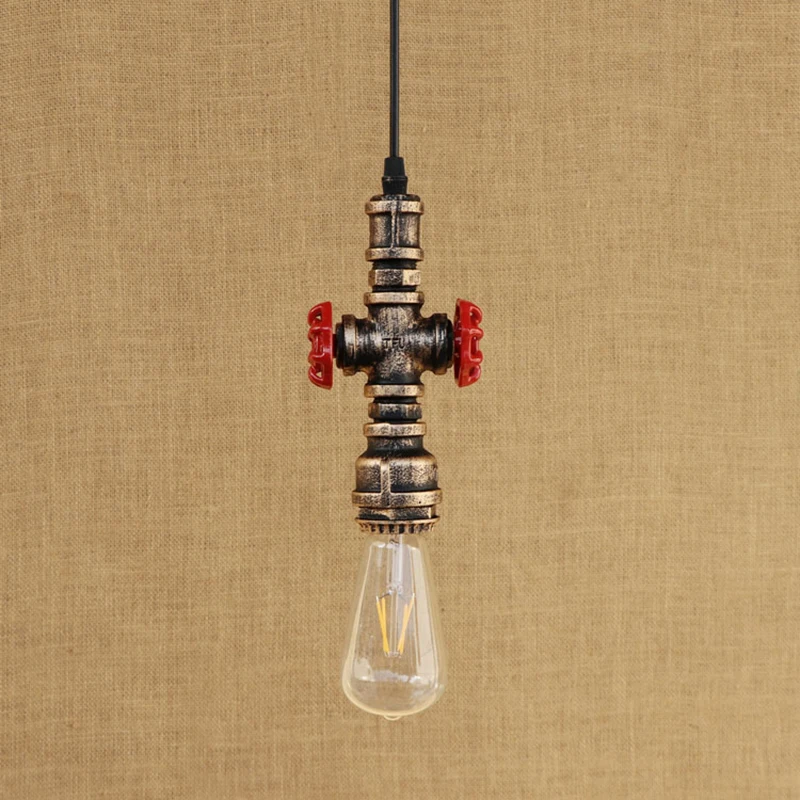 Vintage Industrial LOFT style retro one head Buster Hanging 4 color Pendant Lamp Edison bulb Kitchen Cabinet Lights bar E27