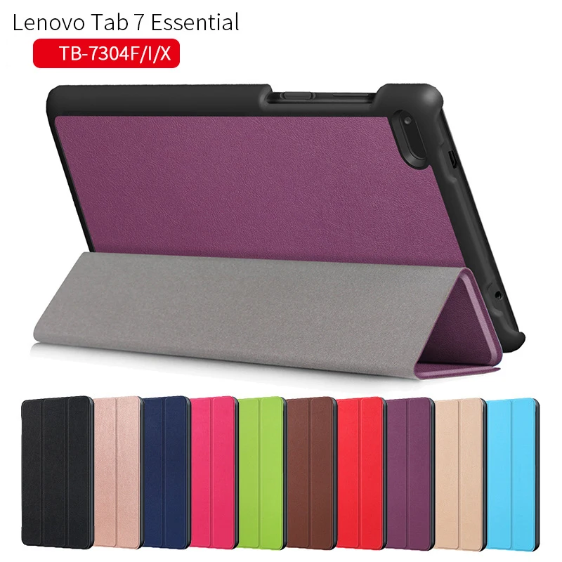 

Tablet Case For Lenovo Tab 7 Essential TB-7304F/I/X Tablet Stand Protective Cover Flip Case Tab7 Essential 7304F 7304I 7304X