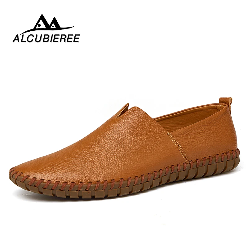 Men Casual Driving Shoes 2018 Men Leather Loafers Shoes Fashion Handmade Soft Breathable Moccasins Flats Slipe on Footwear Men Casual Driving Shoes 2018 Men Leather Loafers Shoes Fashion Handmade Soft Breathable Moccasins Flats Slipe on Footwear
