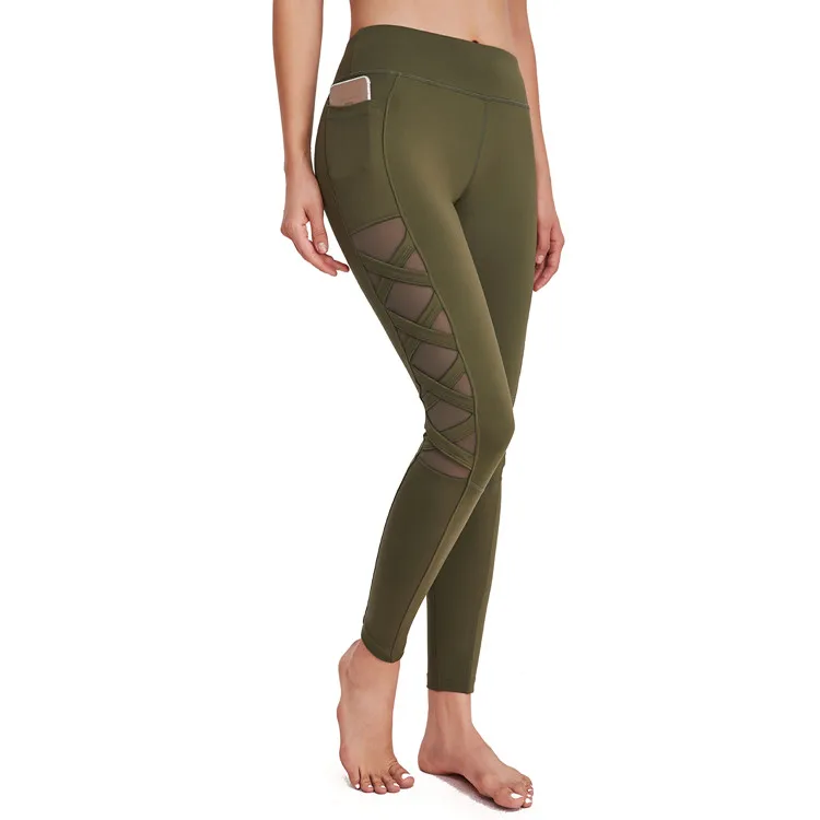 Mermaid Curve женские штаны для йоги леггинсы для тренировок с сеткой для ног Фитнес высокоэластичные колготки гимнастические спортивные брюки леггинсы для бега