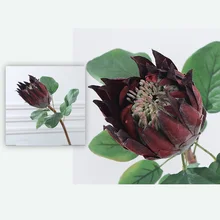 Искусственный цветок Протея большая свадебная фотография домашний декор с рисунком растений цветы