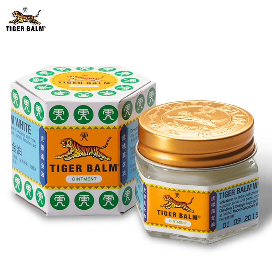 White Tiger Balm Ointment Painkiller Muscle Pain Relief Ointment Soothe