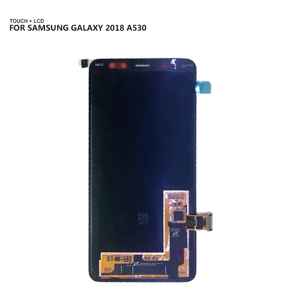 Супер AMOLED lcd для samsung Galaxy A8 A530 A530F A530DS A530N SM-A530N lcd кодирующий преобразователь сенсорного экрана в сборе Бесплатные инструменты