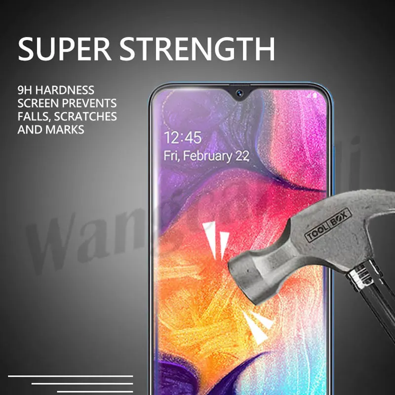 Для samsung Galaxy a50 закаленное стекло защитное на экран телефона 9H Защитная пленка для