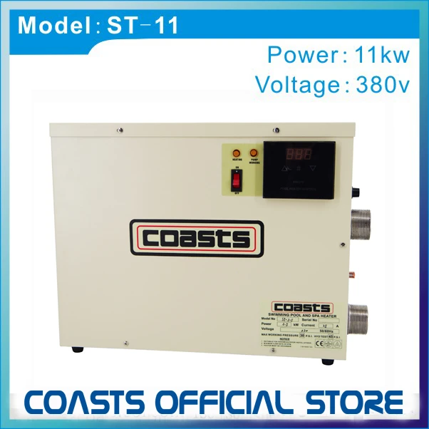 Best selling Coasts 11kw 380v Swimming Pool and Jacuzzi Electric Water  Heater - AliExpress