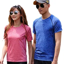 Большой размер 6xl новая Наружная Мужская быстросохнущая тактическая футболка мужская с коротким рукавом спортивная толстовка для влюбленных Женщин Йога Пешие прогулки рубашка