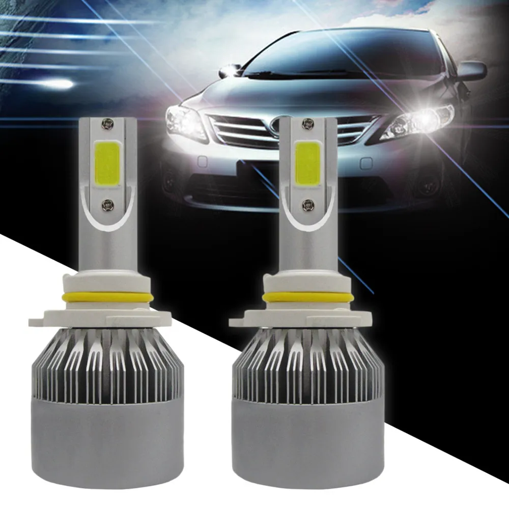 

LED lamp for auto Bridgelux COB 9005 HB3 H10 108W DC 9-32V 16200LM LED Headlight Kit Hi/Lo Power Bulbs 6000K Car LED Headlight