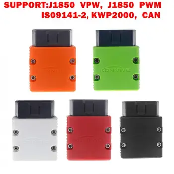 

KONNWEI KW902 Bluetooth ELM327 16Pin V1.5 Chip OBD 2 Automotive Scanner Full Diagnostic Tool Diagnosis Scanner
