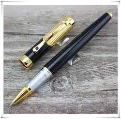 Jinhao 9009 Ручка-роллер подарок высокого класса золото алмаз клип черные чернила заправка 0,7 мм черный тиснение шариковых ручек с Кепки 1 шт