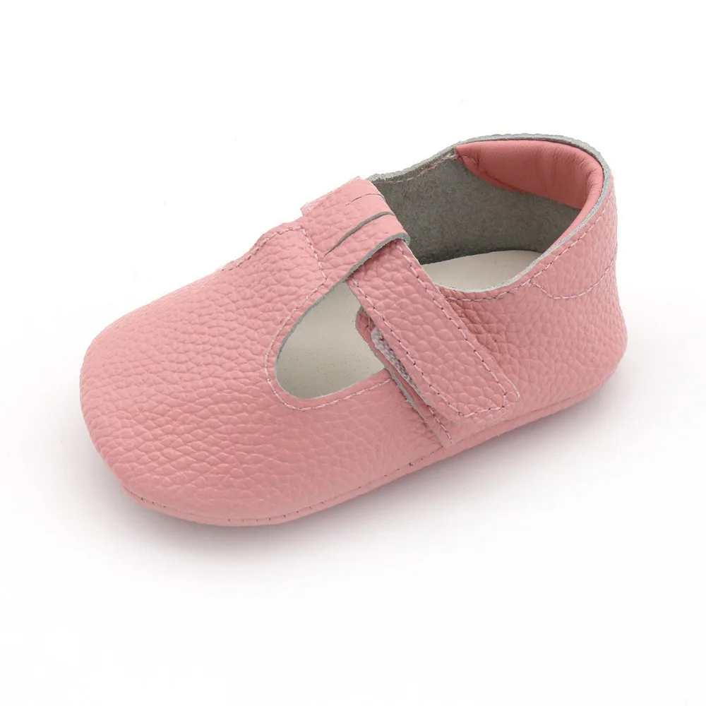 Новинка; детская обувь из натуральной кожи; обувь для малышей; нескользящие мокасины для самых маленьких девочек
