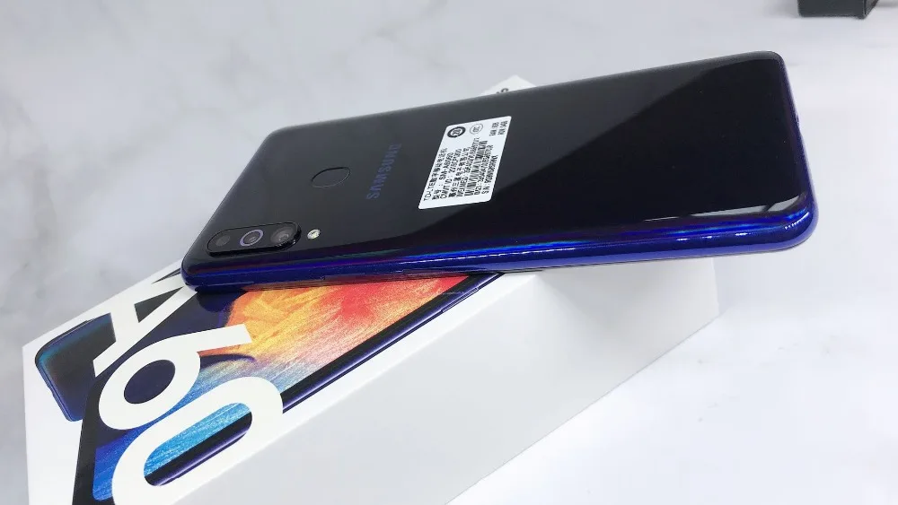 Samsung Galaxy A60 A6060 LTE мобильный телефон 6,3 "6G Оперативная память 128 Гб Встроенная память Snapdragon 675 Octa Core 32.0MP + 8MP + 5MP сзади Камера чехол для телефона