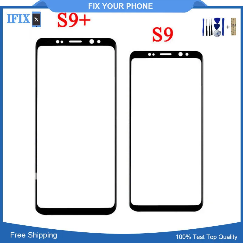 Для SAMSUNG Galaxy 5 8 дюймов S9 G960 6 2 плюс G965 Передняя Внешний Стекло объектив Touch Панель