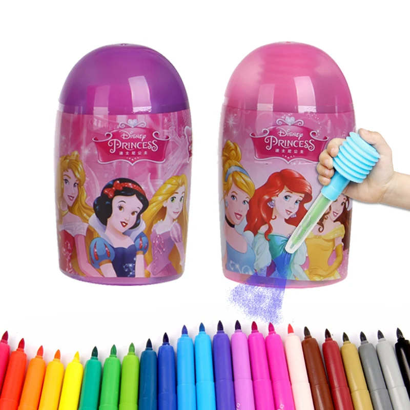 

Disney Drawing Toys for children Can spray pen draw coloring child creativity for kids art Doodle water drawing interesting