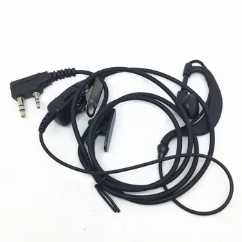 

2PIN Ear hanging earphone for Kenwood TK3107 TK3160 TK 3207 baofeng UV5R BF888S UV82 radios