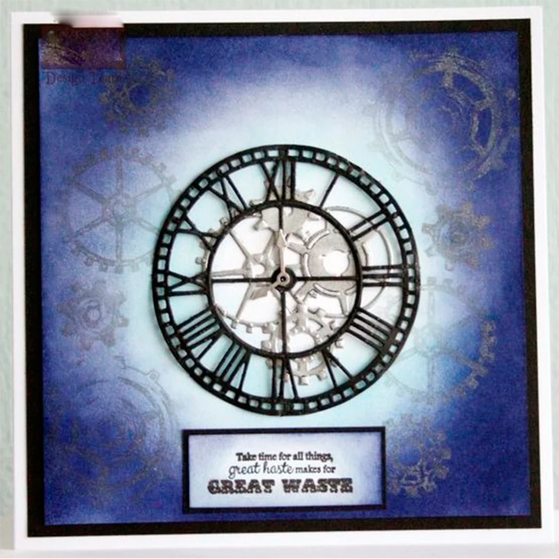 

Time Traveller Metal Cutting Dies Stencils for DIY Scrapbooking Photo Album Decorative Embossing Paper Cards Craft Supplier Die