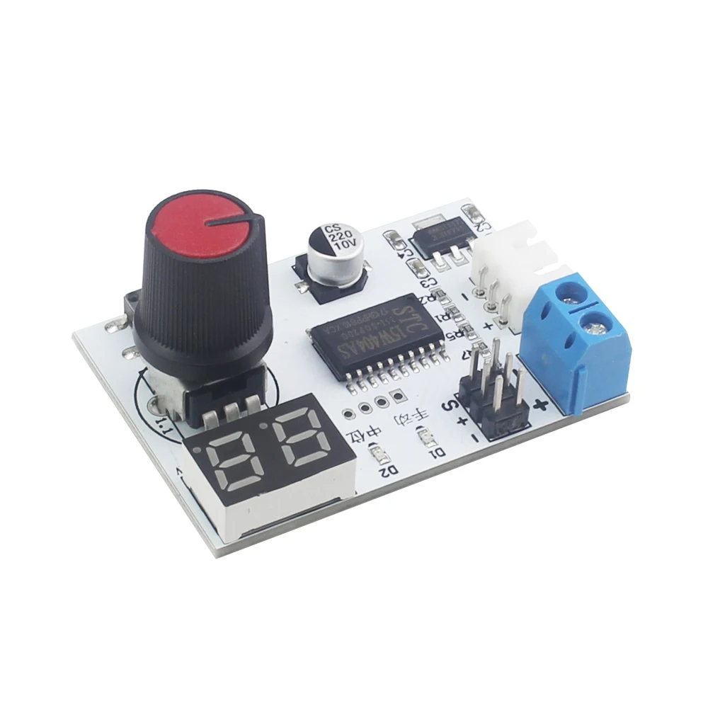 

Robot Servo Tester Knob Controller Voltage Display Board RC Parts Remote Control Educational Robot