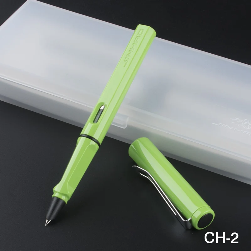 JINHAO 599 набор перьевых ручек, прозрачный и уникальный стиль
