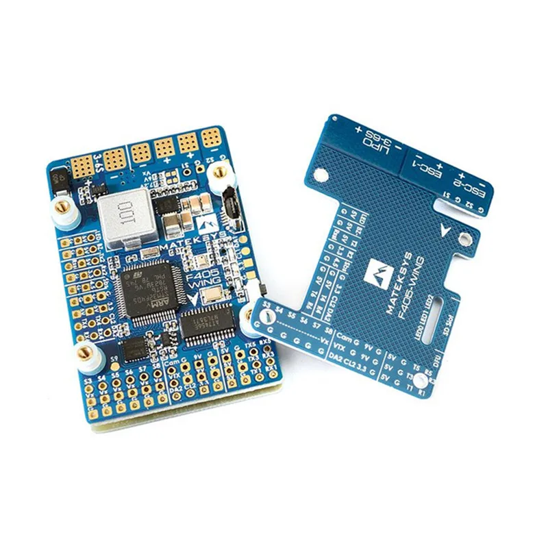 MATEKSYS Flight Controller F405-WING STM32F405RGT6 BMP280 Barometer MicroSD BlackBox Softserial 7 Servos 4 BEC & Current Sensor-1 (12)