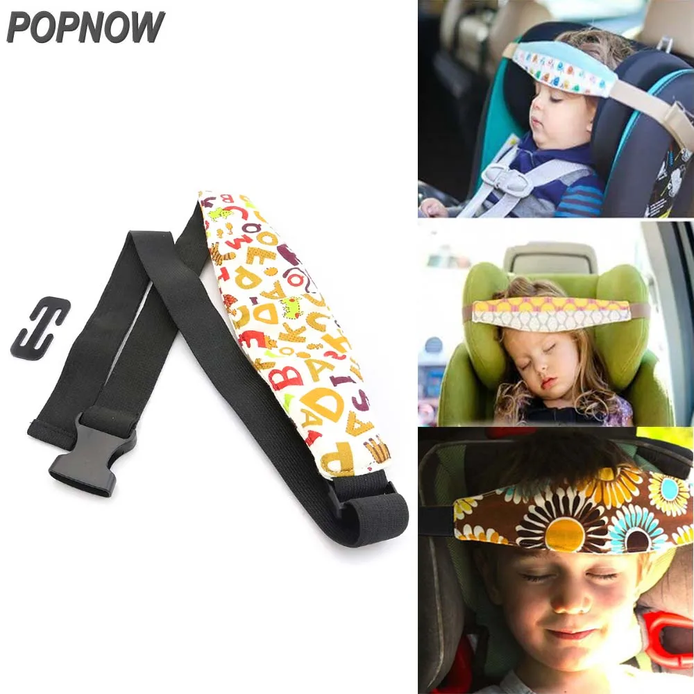 1pc Baby Head Support Pad Auto Car Seat Headrest Sleeping Cover For