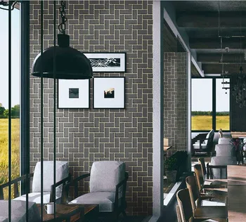 

10M Back with Glue Vinyl Self Adhesive Wallpaper PVC Wall Stickers Brick Waterproof Brick Wall Paper For Room Kitchen Bathroom