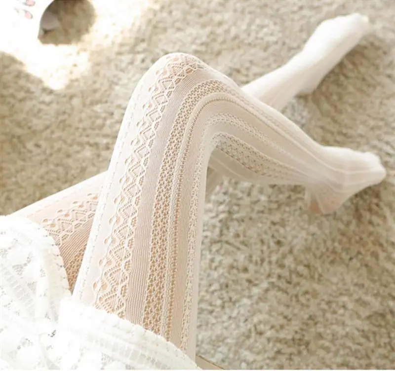 SKCOSOCKS Весна Лето колготки для девочек полые полосатые сексуальные чулки для женщин женские нейлоновые колготки в японском стиле с ножками Лидер продаж - Цвет: P3