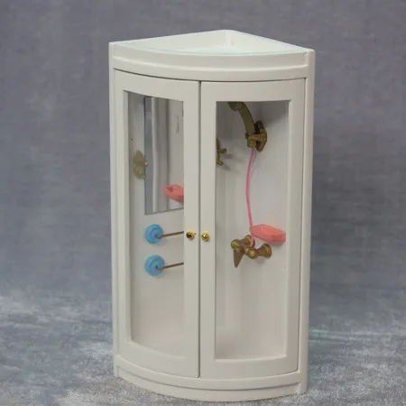 

1:12 Cute MINI Dollhouse Miniature bathroom