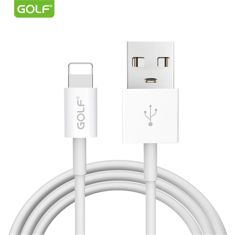 

GOLF Original USB Cable for iPhone 5 5S 6 6S XS Max Fast Charging USB Data Sync Charger Cable for iPhone 8 7 6 Plus X USB Cables