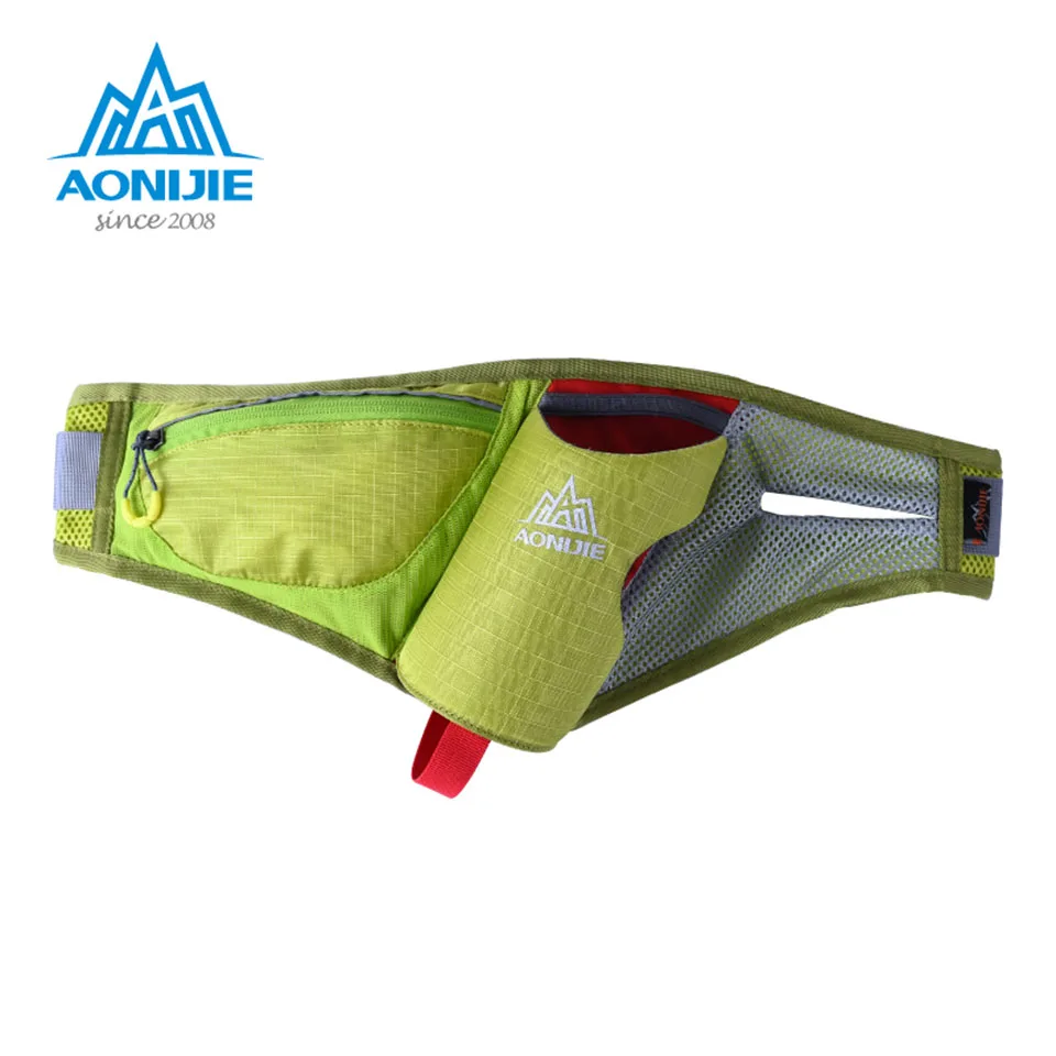 AONIJIE спортивные сумки на пояс для бега пояс для воды марафон гидратация с бутылкой 4 цвета