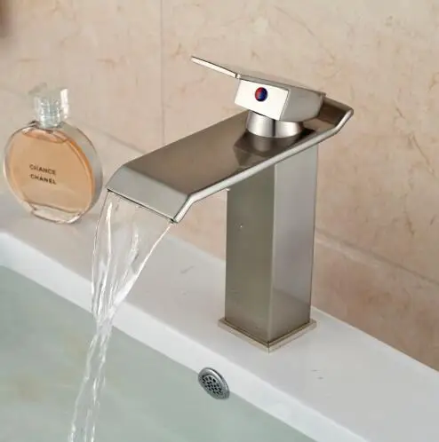 Ванная комната кран на бортике смеситель смесители горячей и холодной воды Chrome раковина краны
