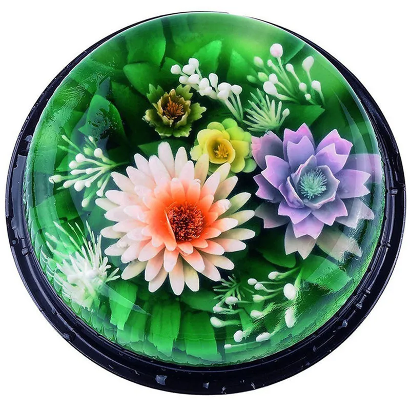 5 шт. 3D Желе Jello Цветочные художественные инструменты желе для торта желатиновый