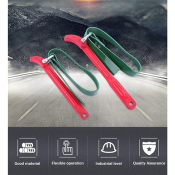 

New 8"/12" Belt Type Oil Filter Wrench Removal Tools Oil Extractor Wrench Spanner Key Auto/Car Repair Hand Tools 1PC