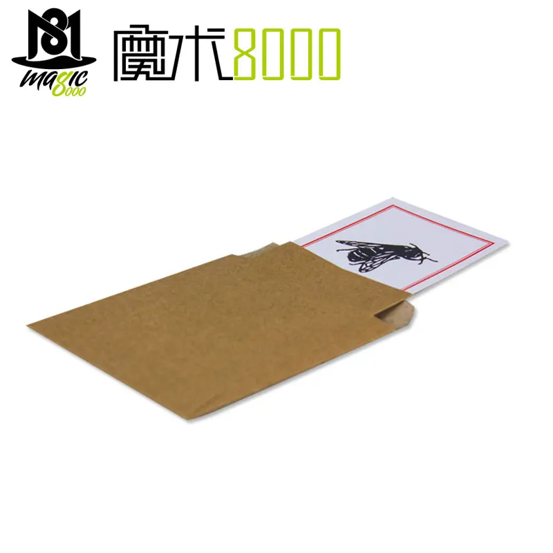 

Animal Prediction Cards Prophecy Envelop Close Up Magic Trick Prank Props Prediction Magic Toys Kids