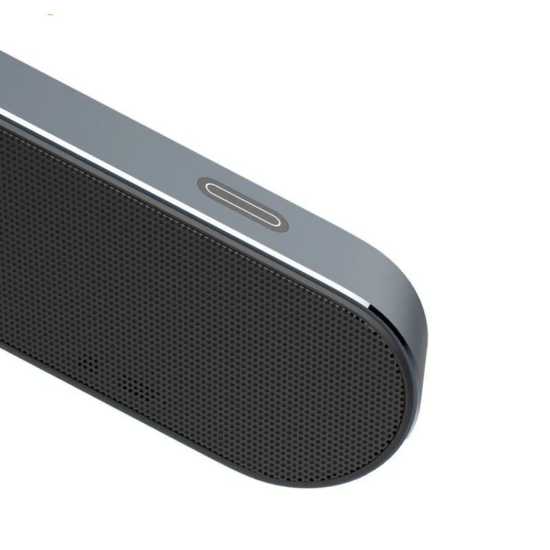 B900 Bluetooth колонка металлическая Беспроводная портативная 3D стереозвуковая