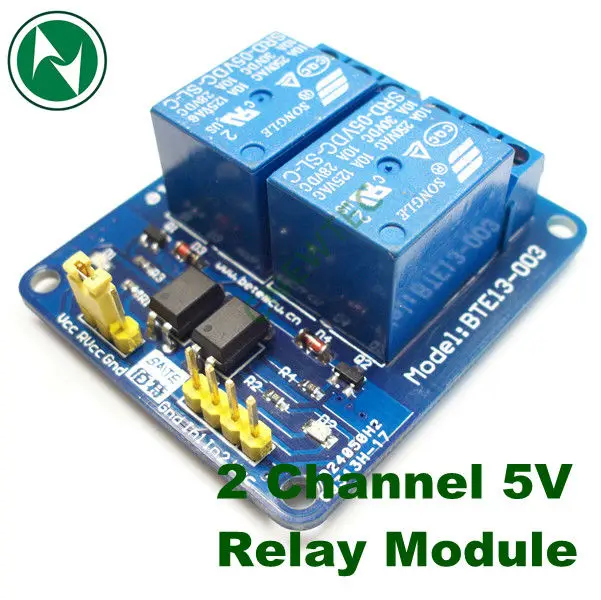 

50pcs /lot good qualtiy 2 channel 5V Relay Module for 8051 AVR PIC DSP ARM wholesale