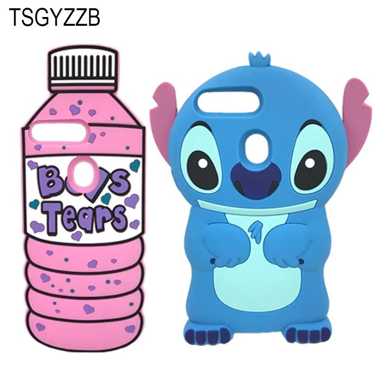

Stitch Bottle Pattern Phone Case For Huawei Y9 2018 Enjoy 8 Plus Y7 Pro Prime 2018 Nova 2 Cute Soft Silicone Cover Honor 9i 7C