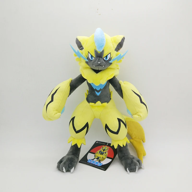 zeraora brinquedo de pelúcia brinquedos recheados um