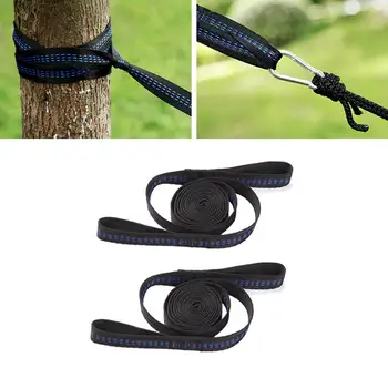 

Outdoor Hammock Rope Double Loop Tree Belt Adjustable Hammock Rope Tree Strap Hanging Camping Tool Belt