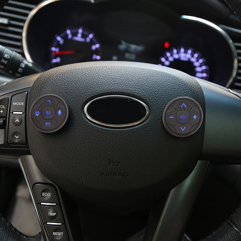 Универсальный беспроводной Автомобильный мультимедийный руль с пультом дистанционного управления Многофункциональная кнопка 10 кнопок DVD навигационный кнопочный переключатель