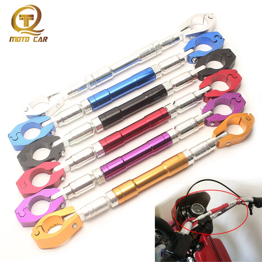 

1pc Refit Universal Motorbike Handlebar CNC Aluminium Alloy Fixed Balance Bar Dirt Bike Grips for Motorcycle Handle Adjustable