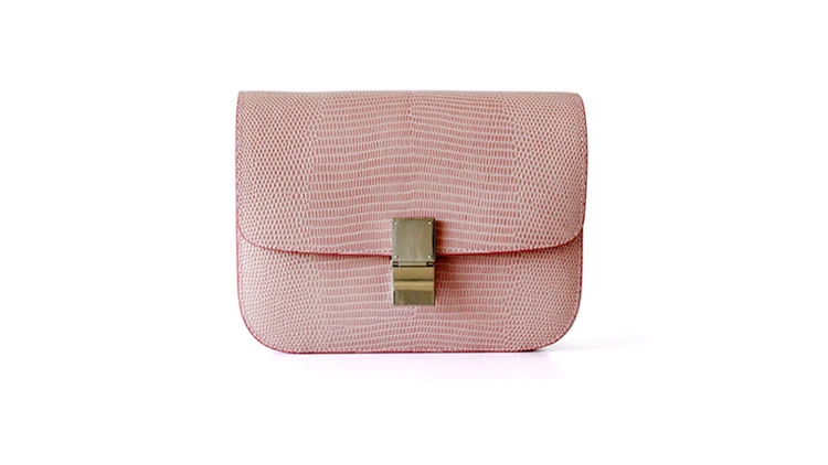 Новинка, модная сумка для женщин, классические сумки с клапаном, женские сумки через плечо, женские сумки - Цвет: Small Pink