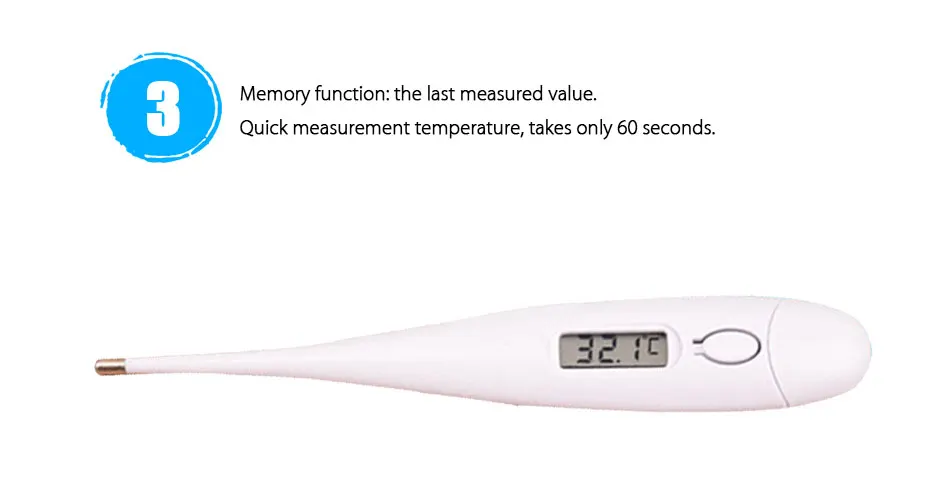 Детский цифровой ЖК-термометр, детские инструменты для измерения температуры, Домашний Электронный термометр, уход за телом