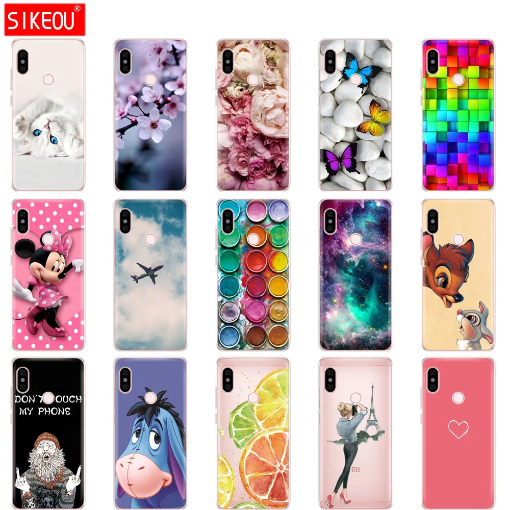 Silicone Case for Xiaomi redmi 5 plus redmi 4x note 4 4X 5A prime redmi note 5 pro global case xiomi phone cover bag funda