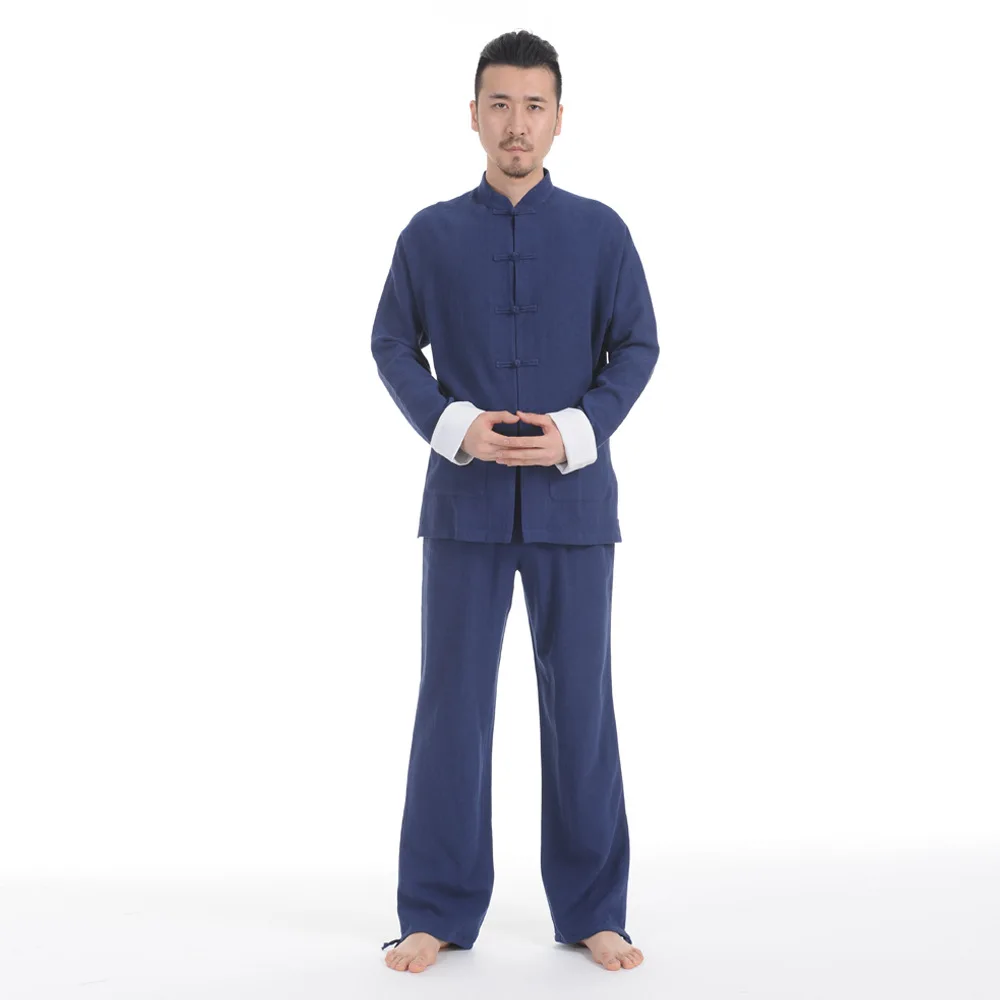 Linen Wing Chun Tang Suits Martial Arts Kungfu Uniforms Traditional ...