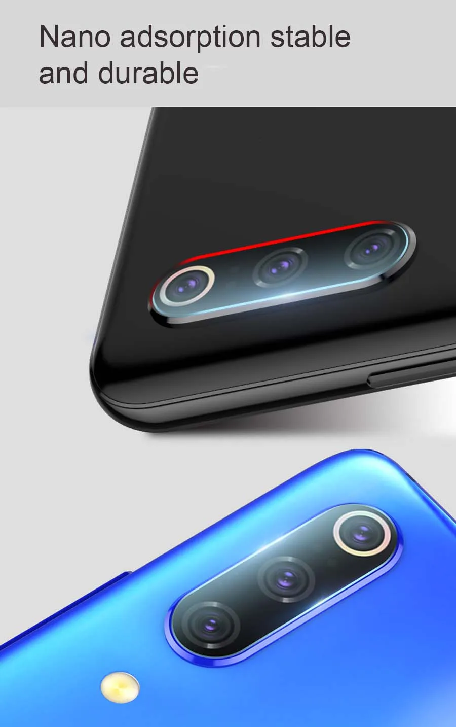 Закаленное стекло на Xiaomi mi 9 8 SE красный mi Note 7 Pro Стекло протектор металла объектив для камеры телефона защитное кольцо чехол