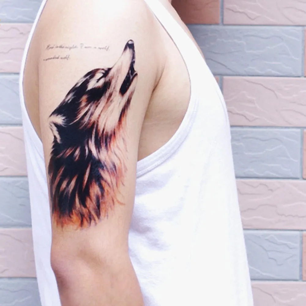 Yeeech Temporaire Tatouages Autocollant Pour Hommes Douleur
