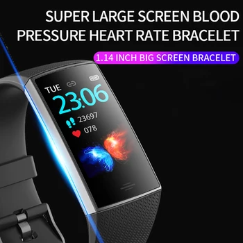 

IP67 Color Screen Waterproof Sports Smart Bracelet Heart Rate Monitor Call Reminder Sleep Monitoring Blood Pressure Pedometer