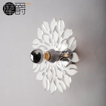 

Wall lamp bedside lamp bedroom reading lamp Nordic simple modern creative with plug switch open line wall lamp