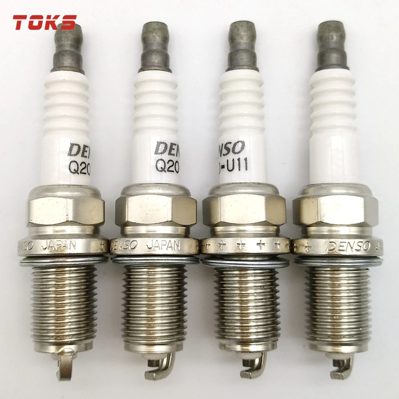 

TOKS 4pcs 90919-YZZAC Q20TT Q20R-U11 Spark Plug for Chevrolet Daewoo Daihatsu Honda Civic Kia Isuzu Mazda Mitsubishi Subaru