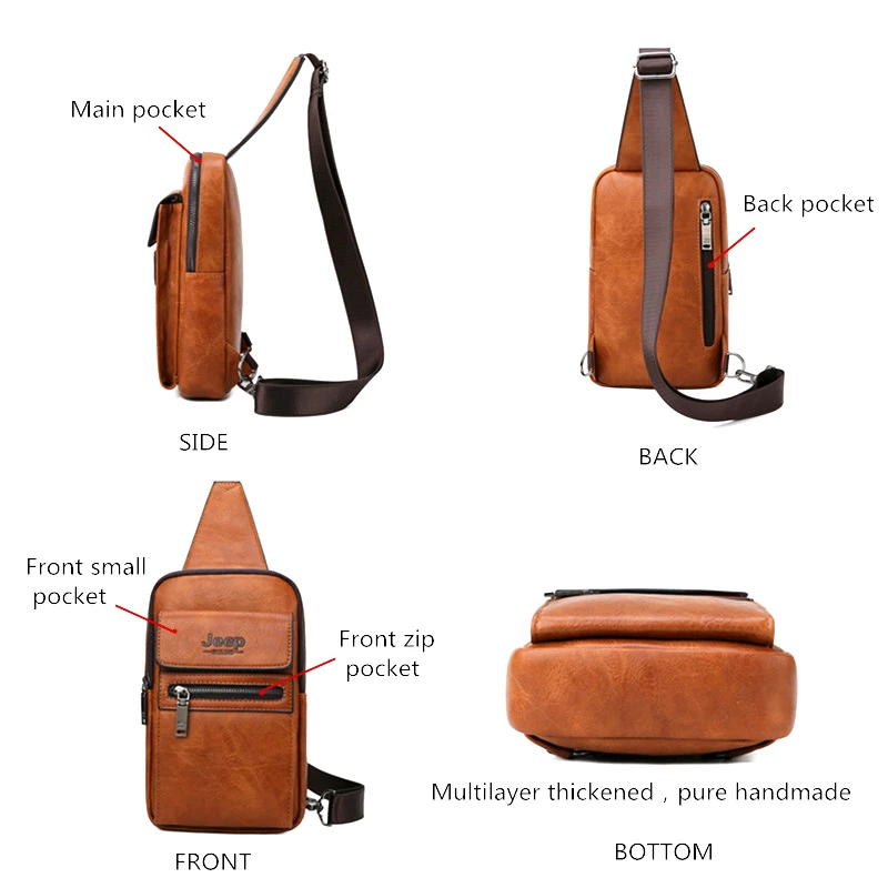جيب BULUO عالية الجودة الرجال الصدر أكياس سبليت جلدية كبيرة الحجم الكتف Crossbody حقيبة للشباب رجل الشهيرة العلامة التجارية حقائب بحمالات جيب BULUO عالية الجودة الرجال الصدر أكياس سبليت جلدية كبيرة الحجم الكتف Crossbody حقيبة للشباب رجل الشهيرة العلامة التجارية حقائب بحمالات