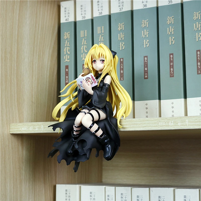 Аниме To Love Ru Darkness Eve Yami Eatting Ver Sea Bream сжигаемое черное платье Кукла ПВХ экшн фигурка